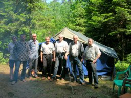 Wykus 2011r SP7PFD przed namiotem